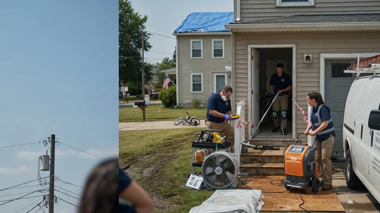Water Damage Repair in Lisbon, OH near me